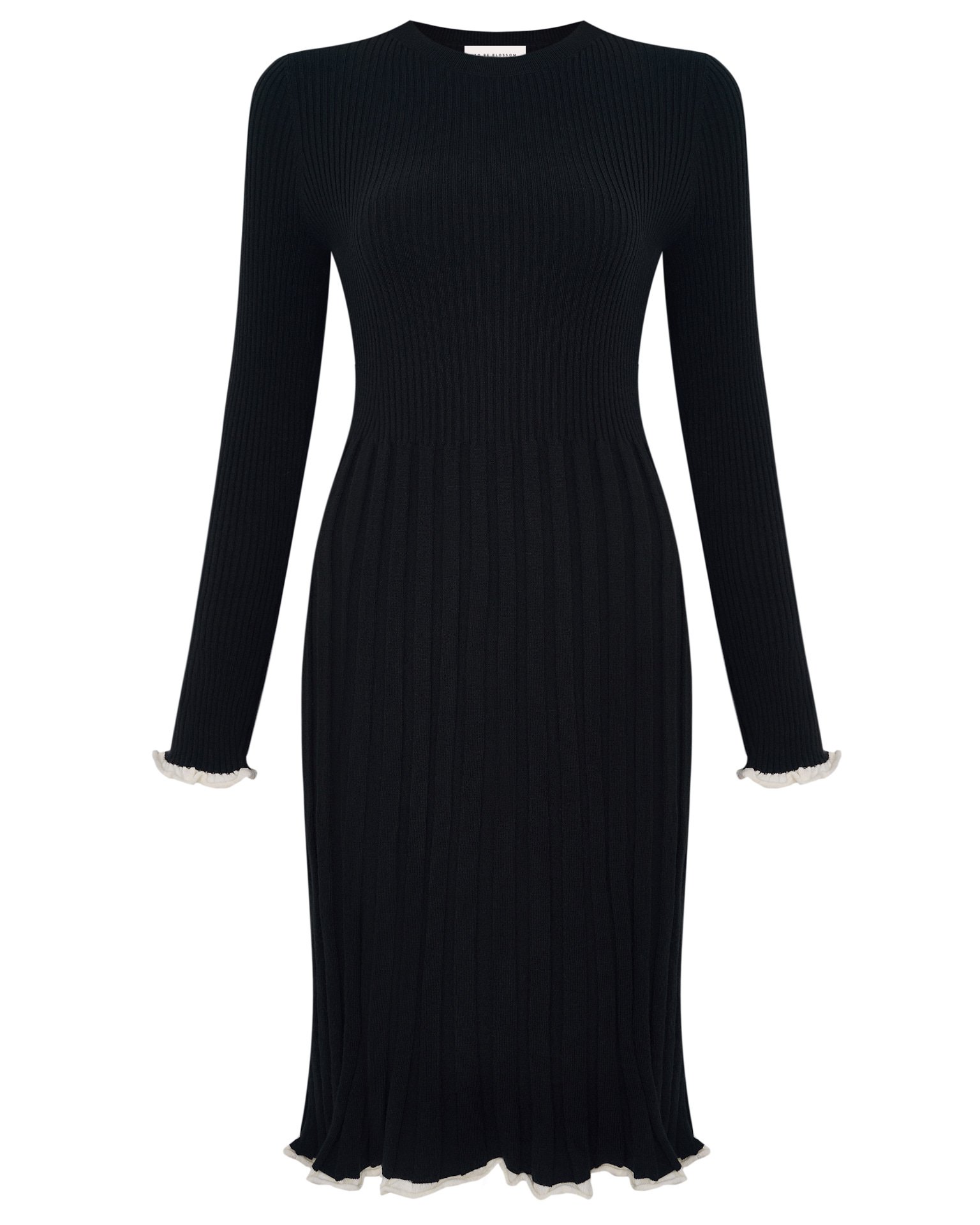 Платье с удлиненным рукавом 4