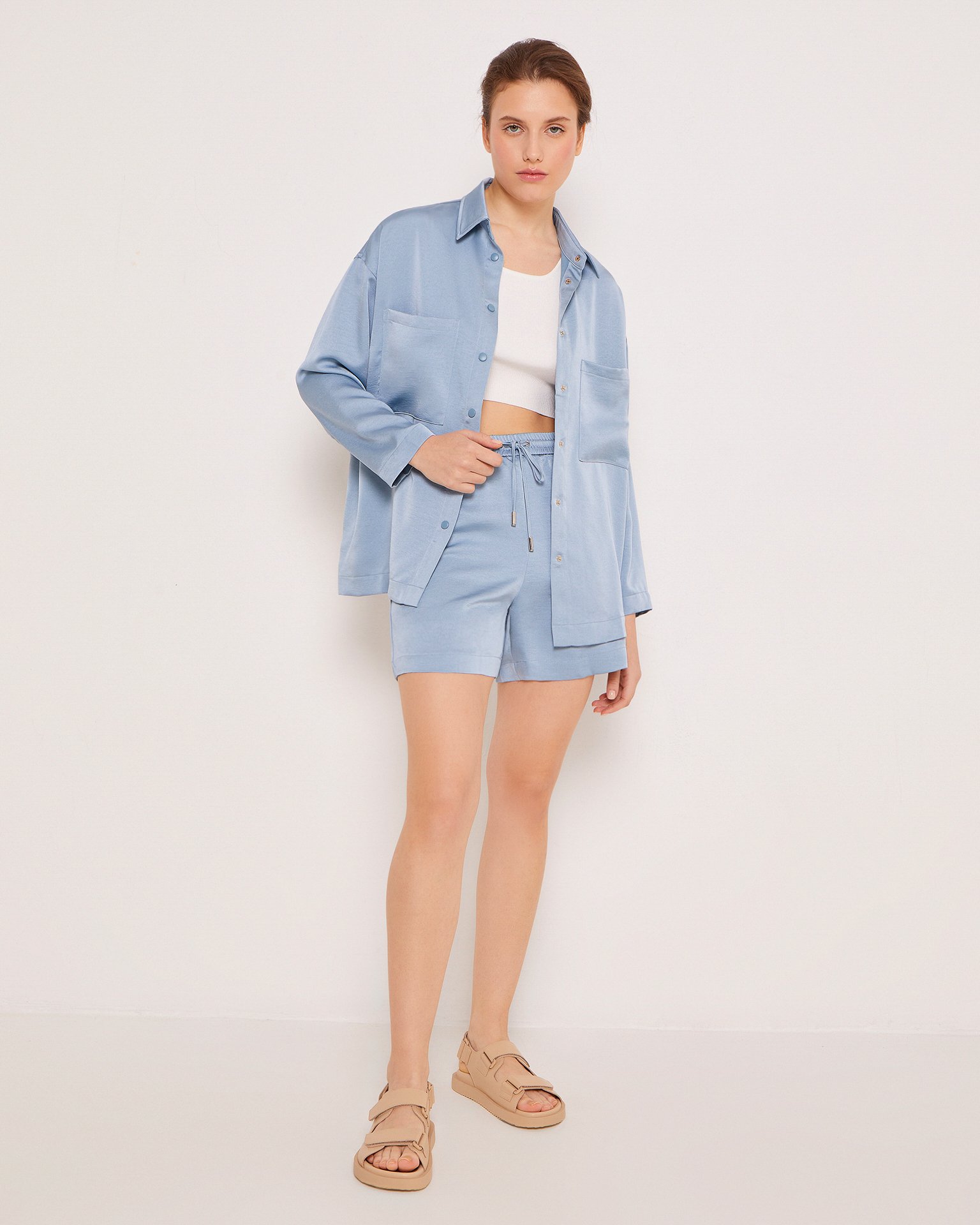 Летний костюм с рубашкой 3