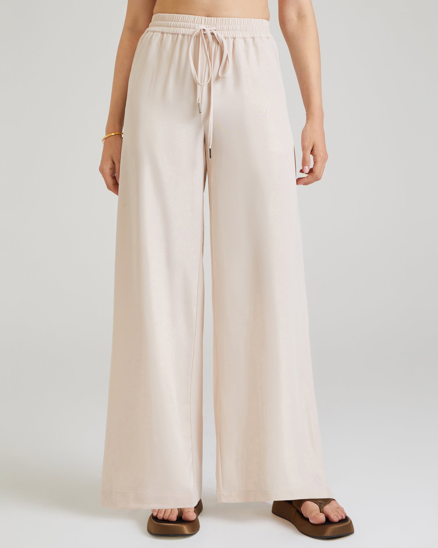 Viscose palazzo trousers 7