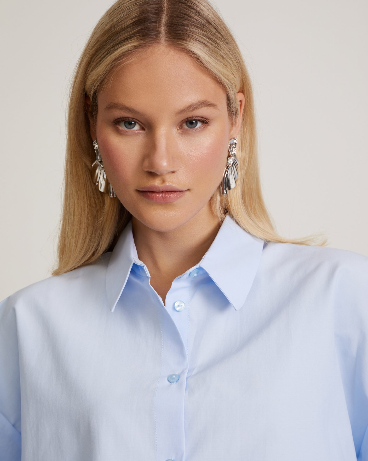 Фактурные серьги 1