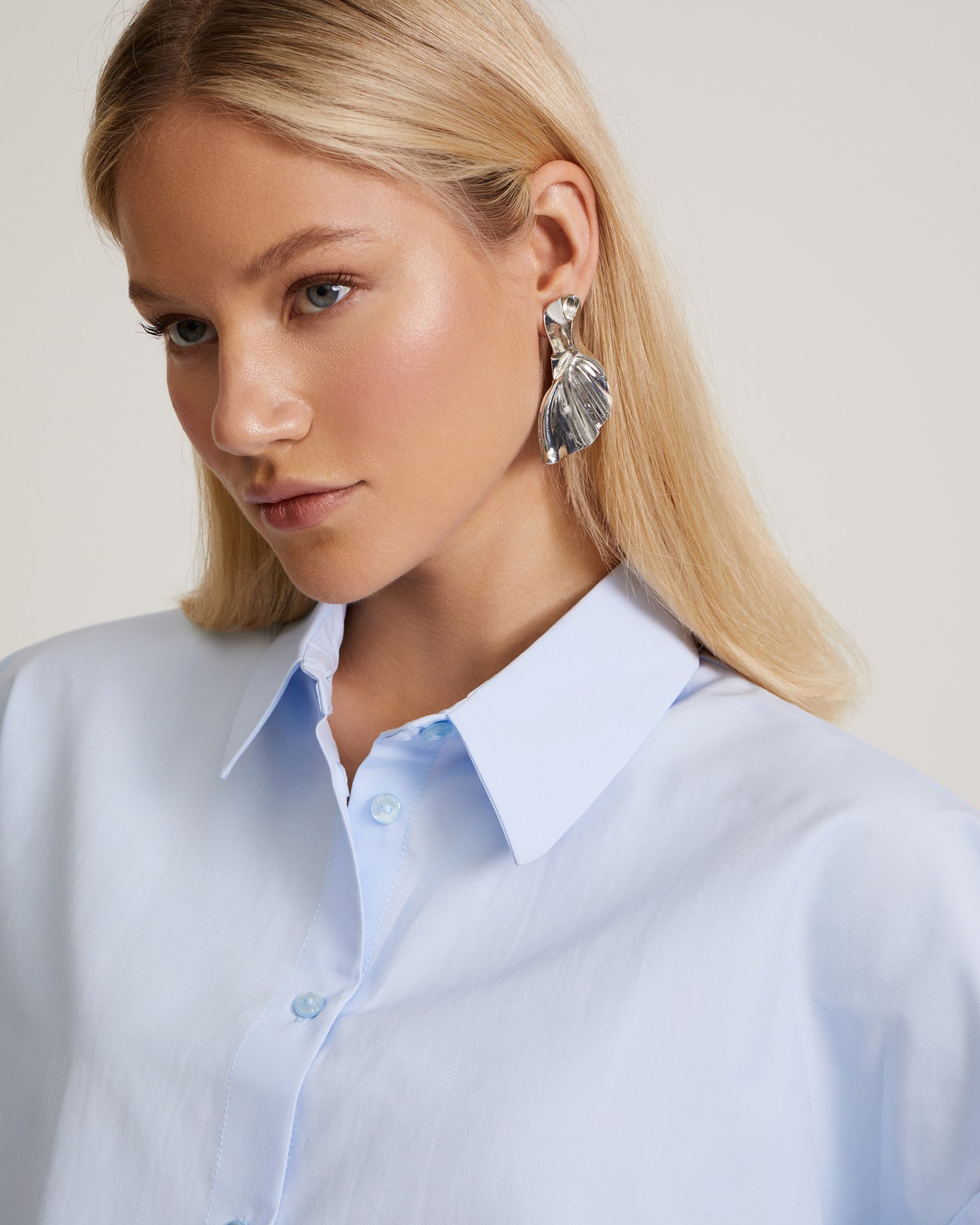 Фактурные серьги 3