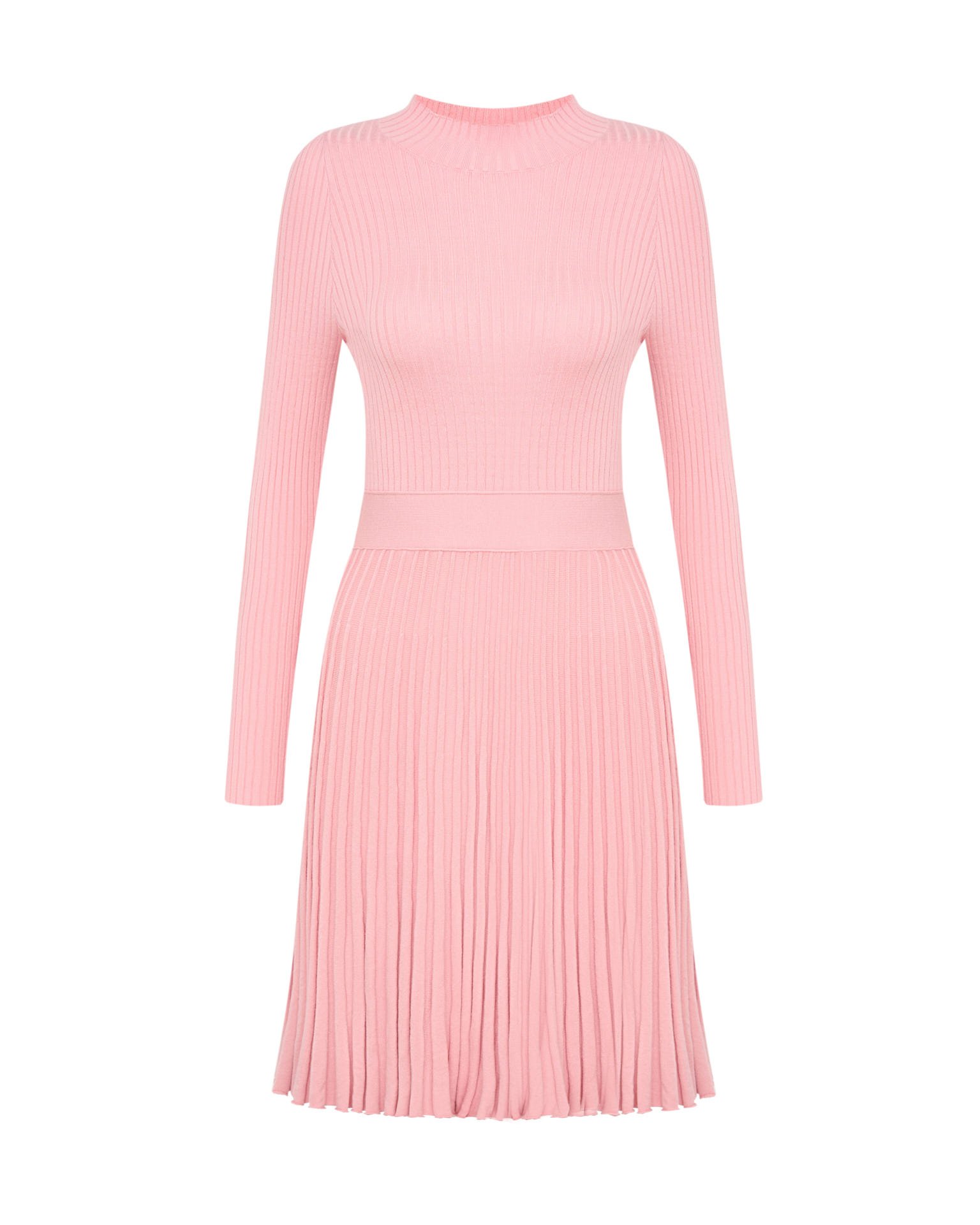 Платье с юбкой-плиссе 1