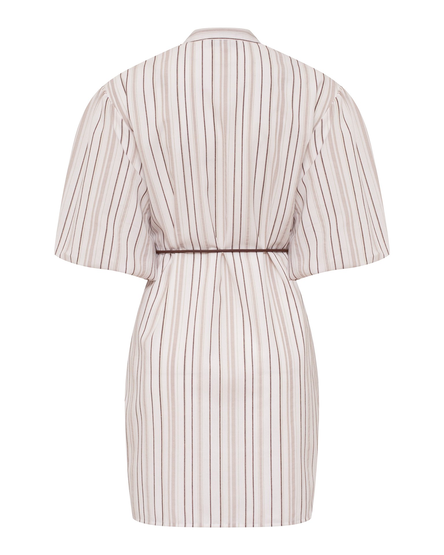 Платье в полоску из хлопка 8