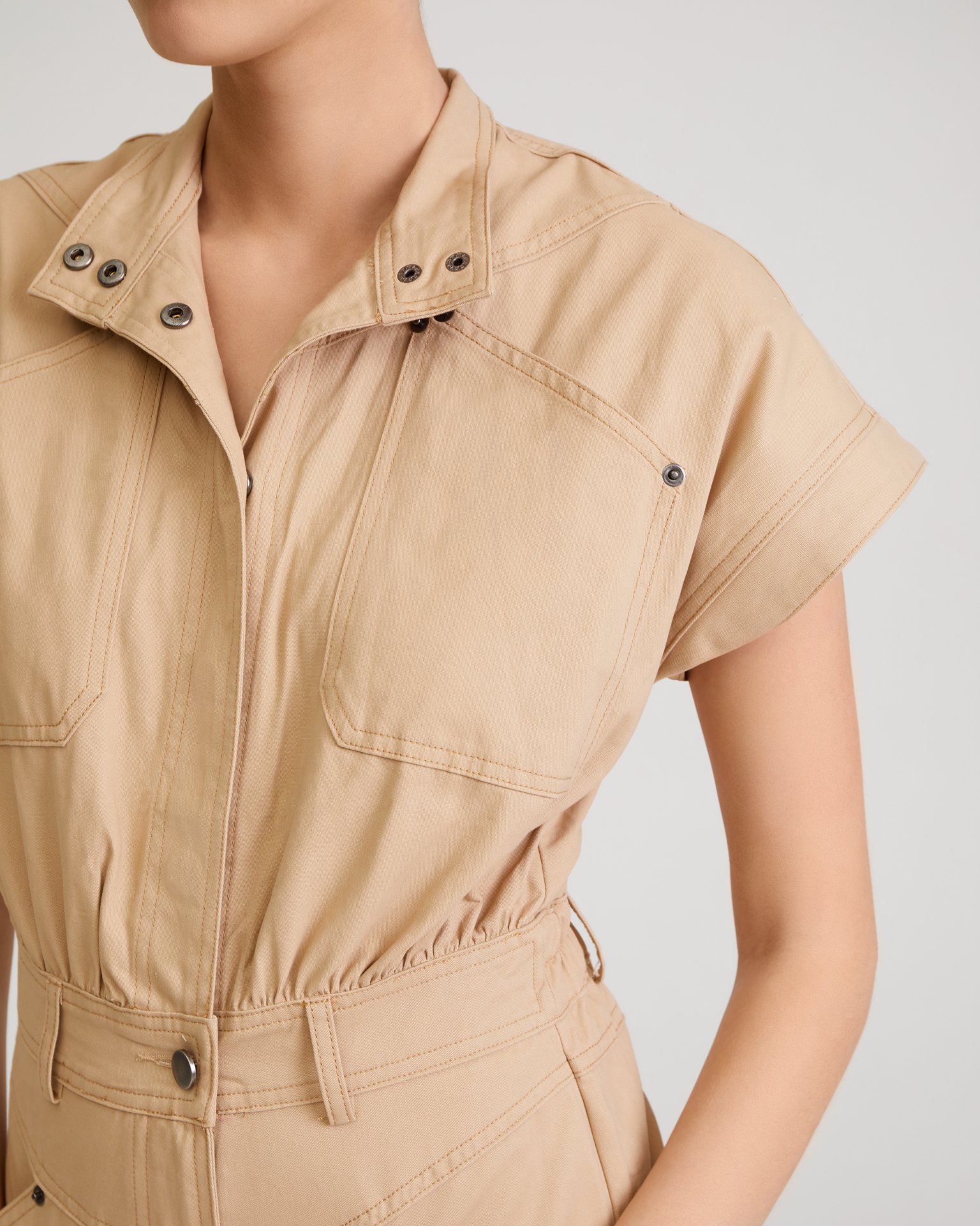 Комбинезон с короткими рукавами 6