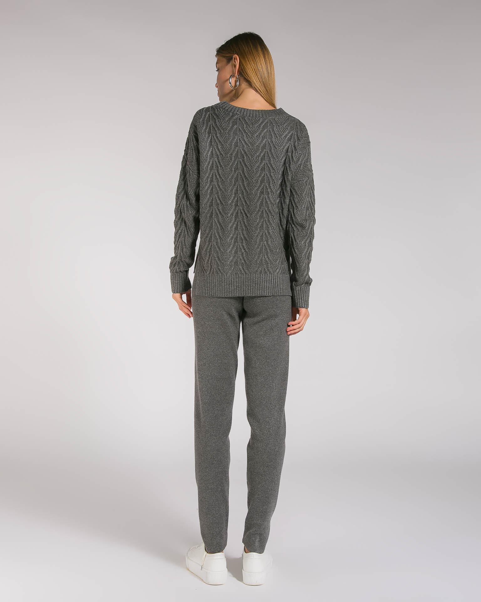 Костюм-двойка графитового оттенка 4