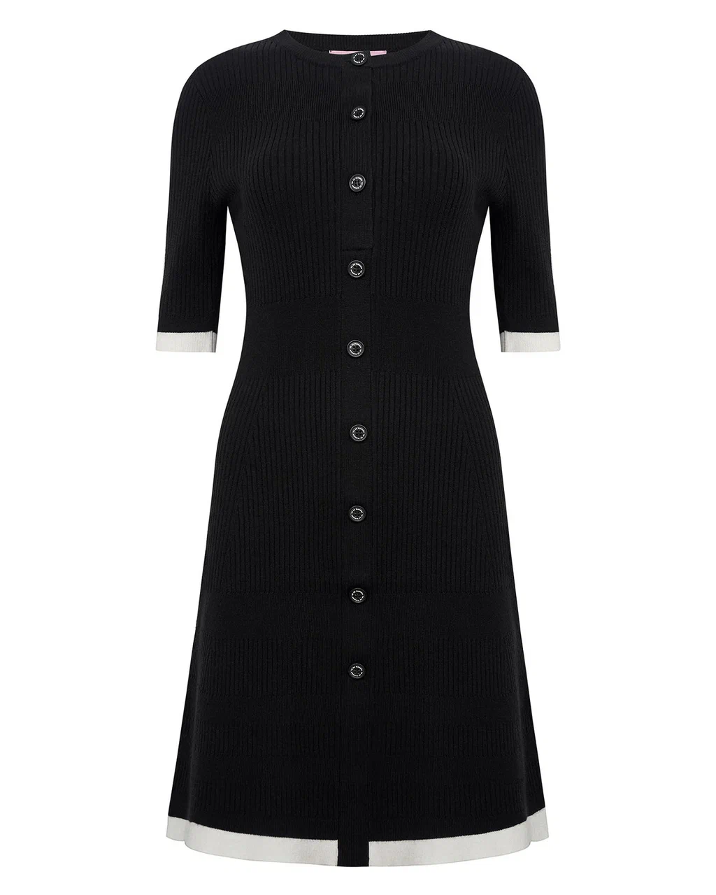 Черное короткое платье 7