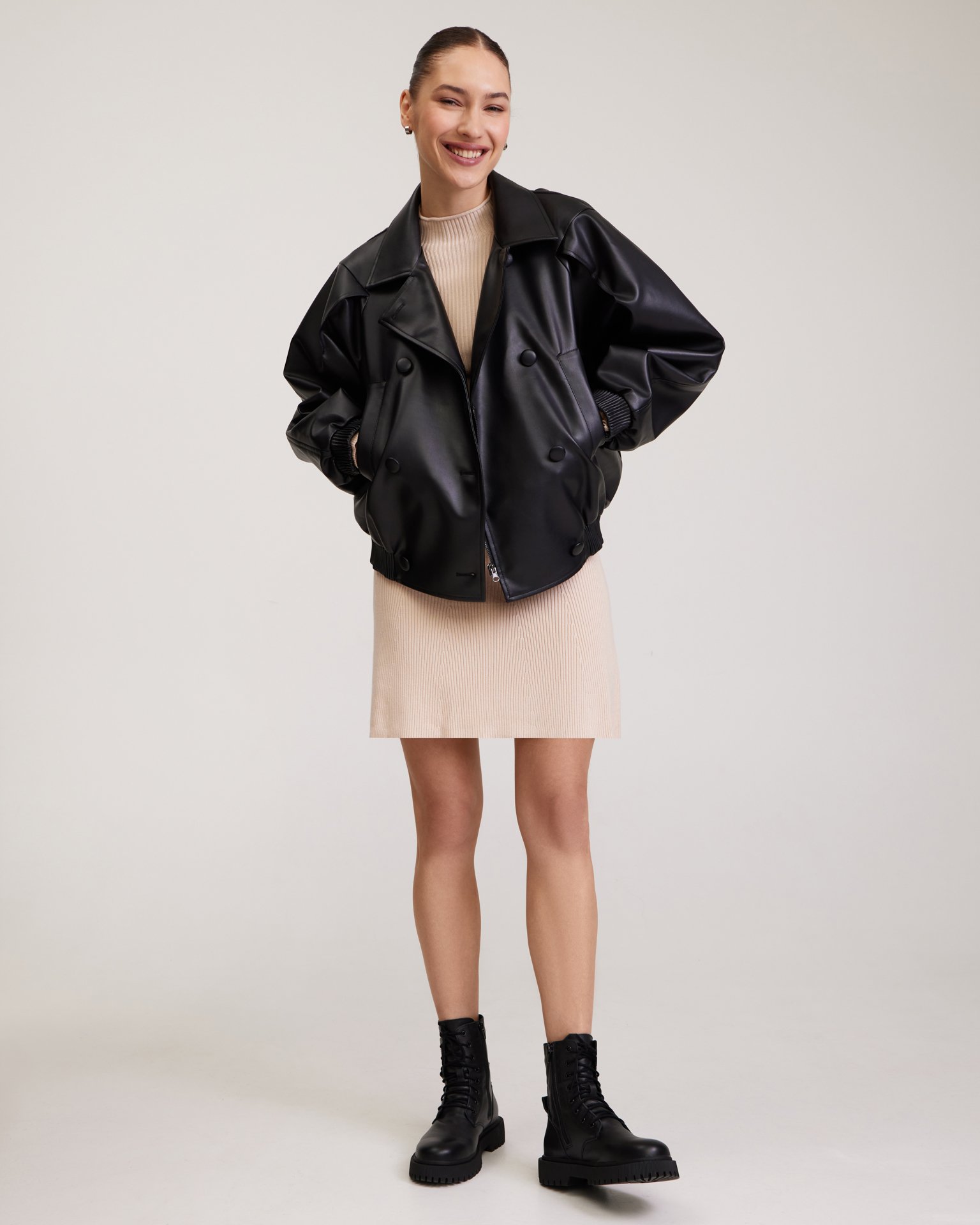 Oversize бомбер 6