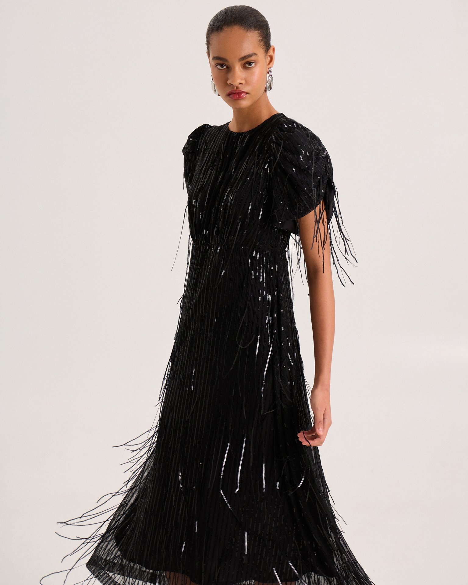 Платье с пайетками 5