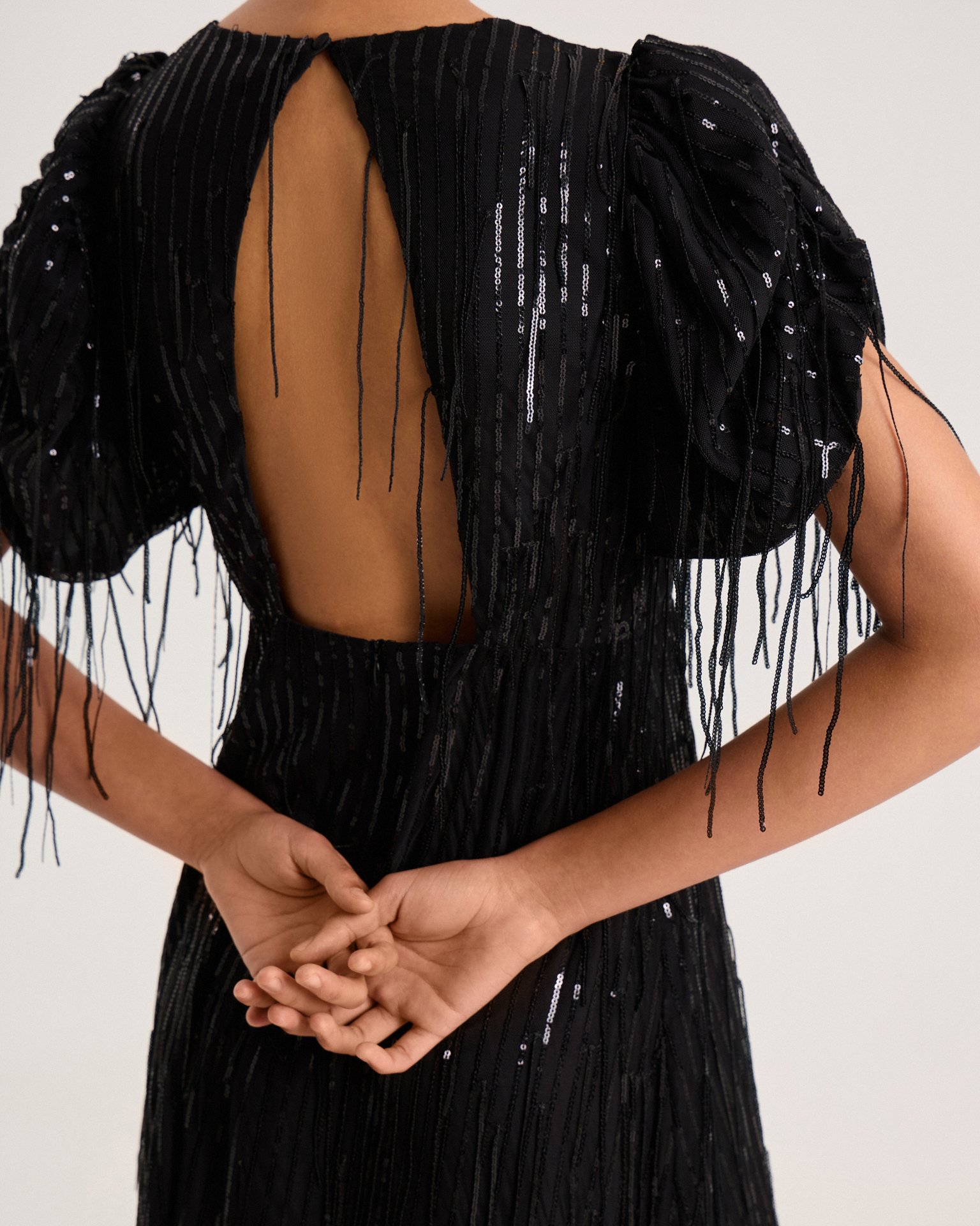 Платье с пайетками 9