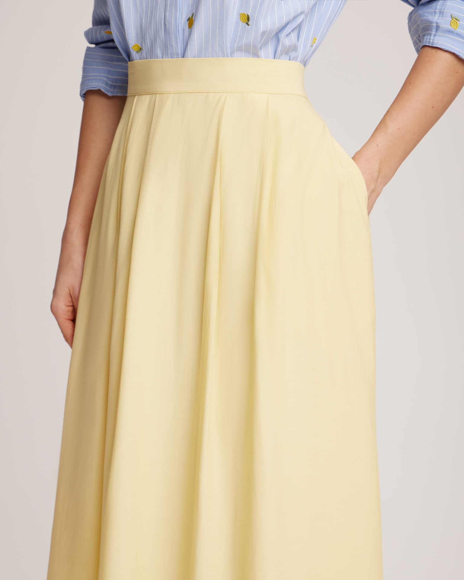 Юбка струящаяся миди 7