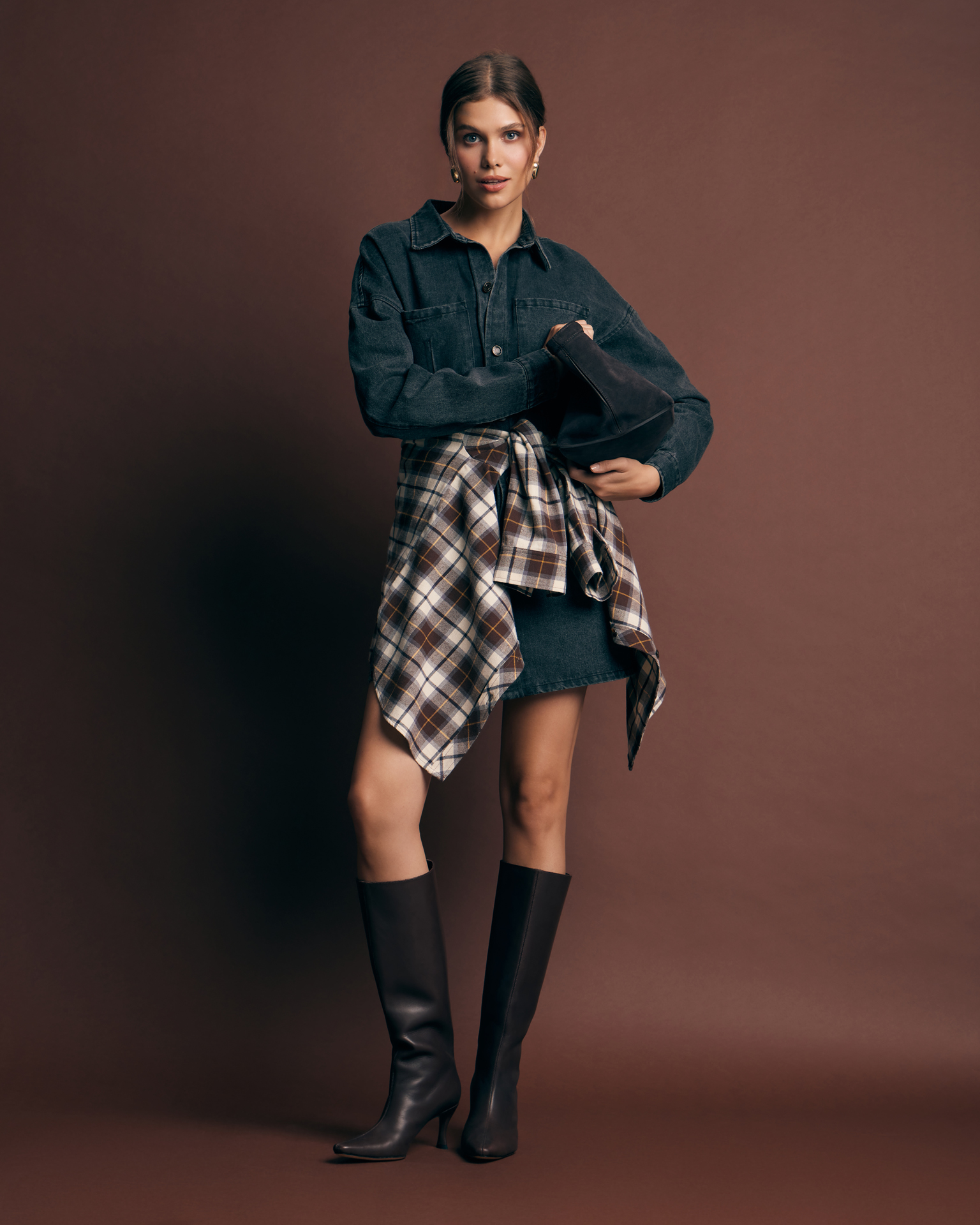 Джинсовое платье 1