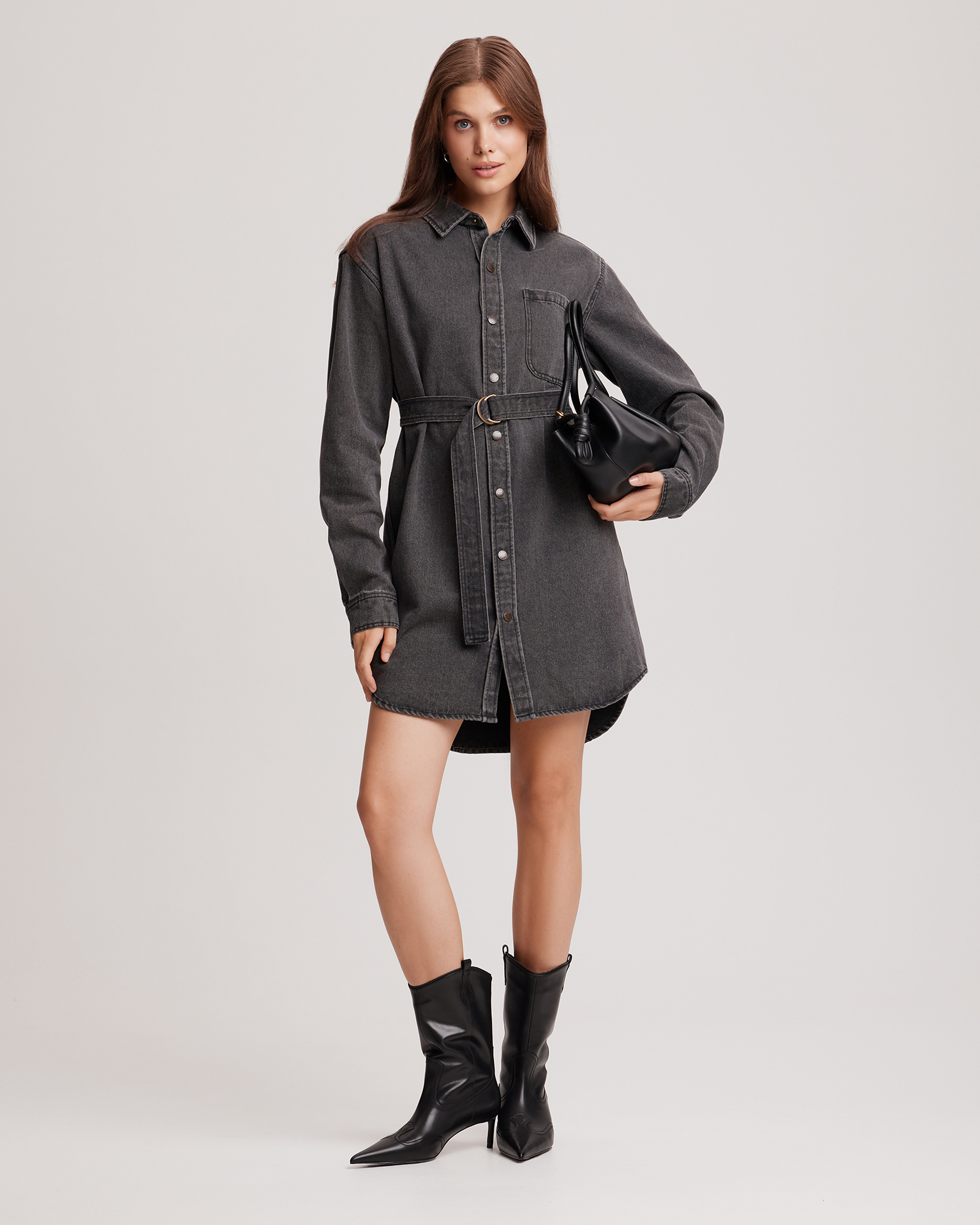 Джинсовое платье 1