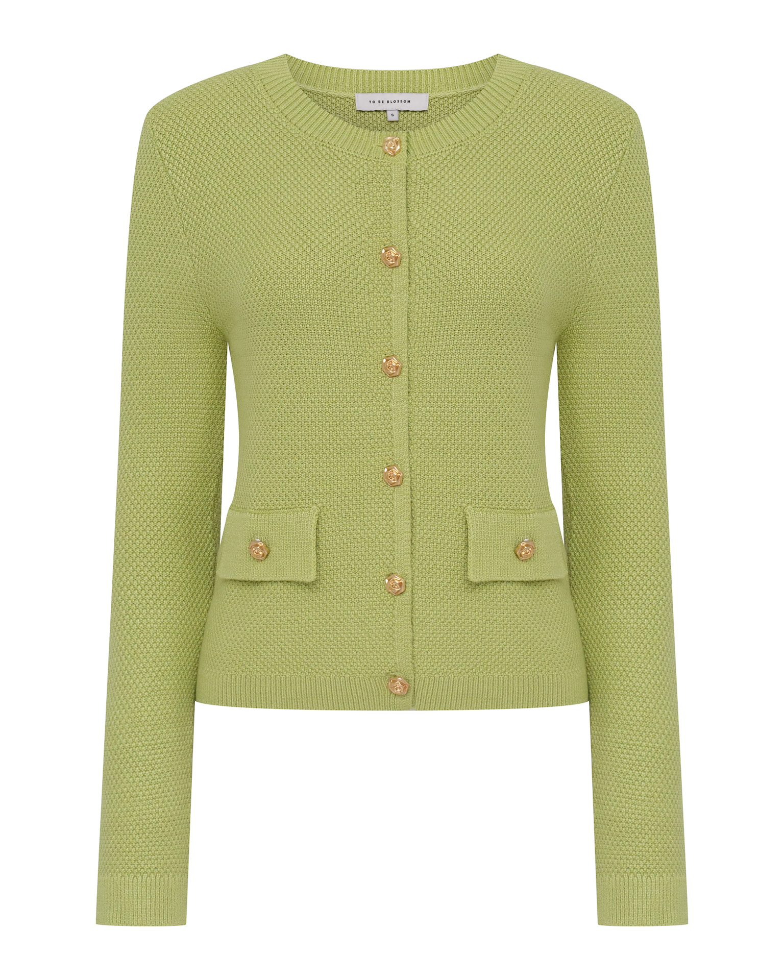 Green cardigan 7