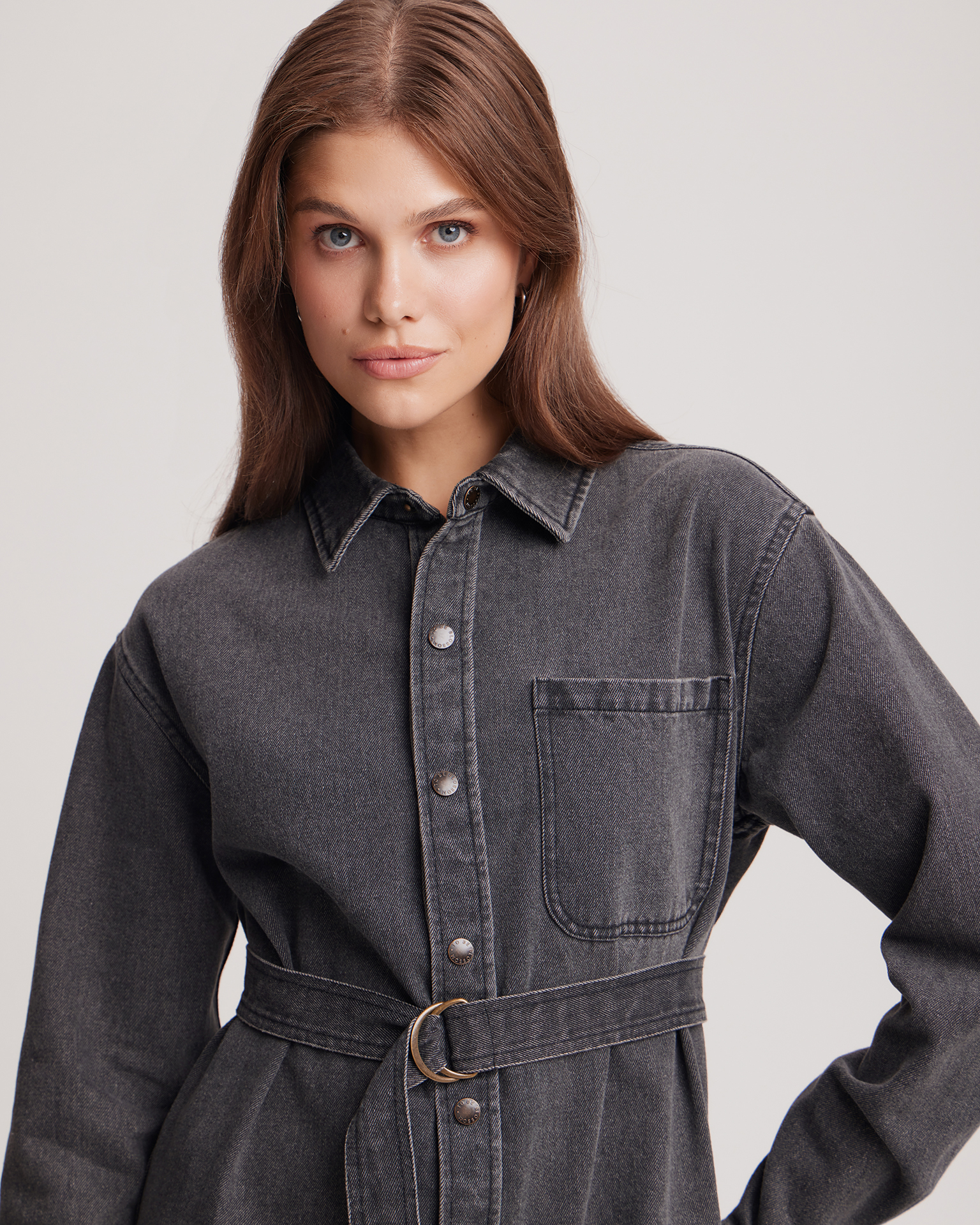 Джинсовое платье 6