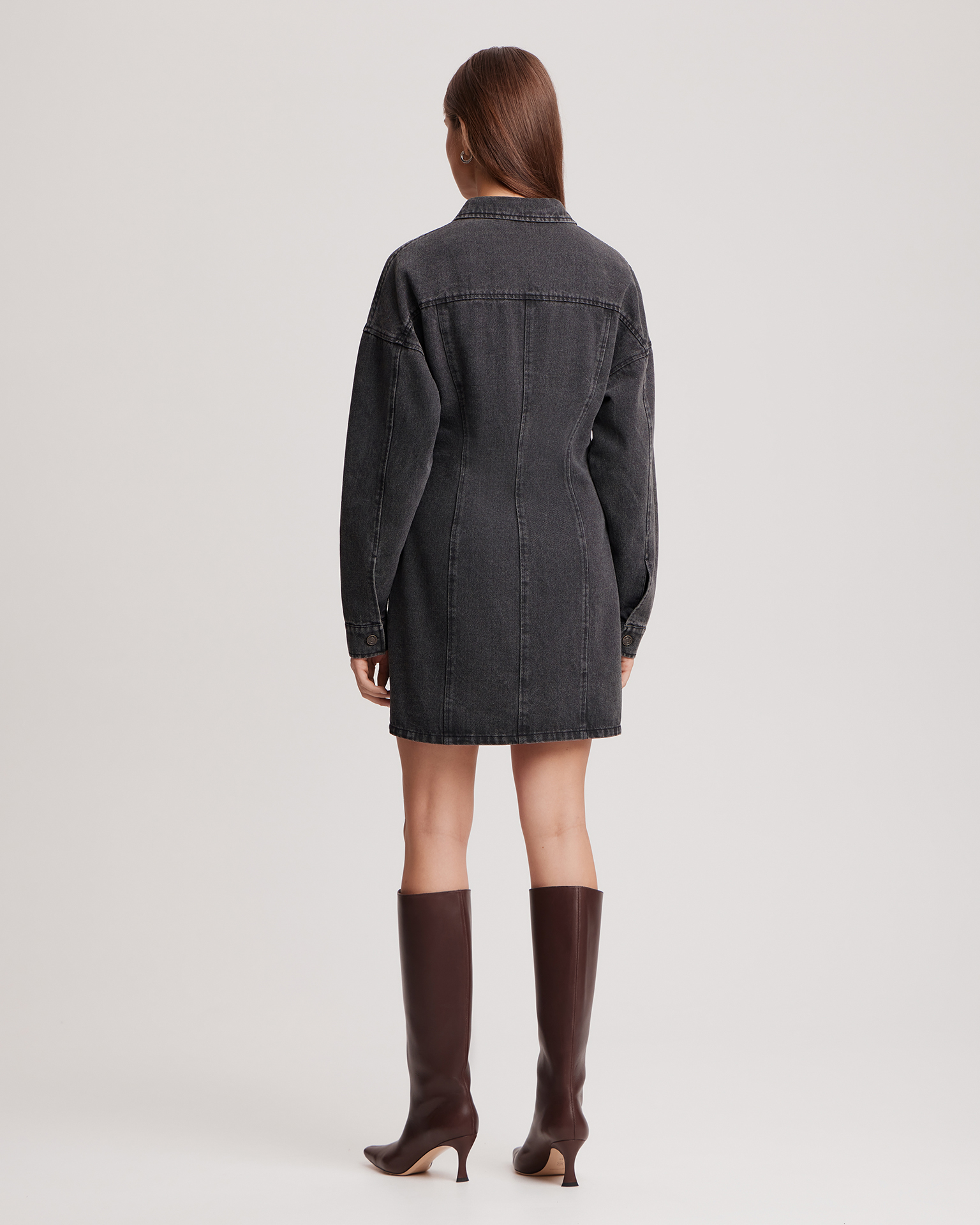 Джинсовое платье 4