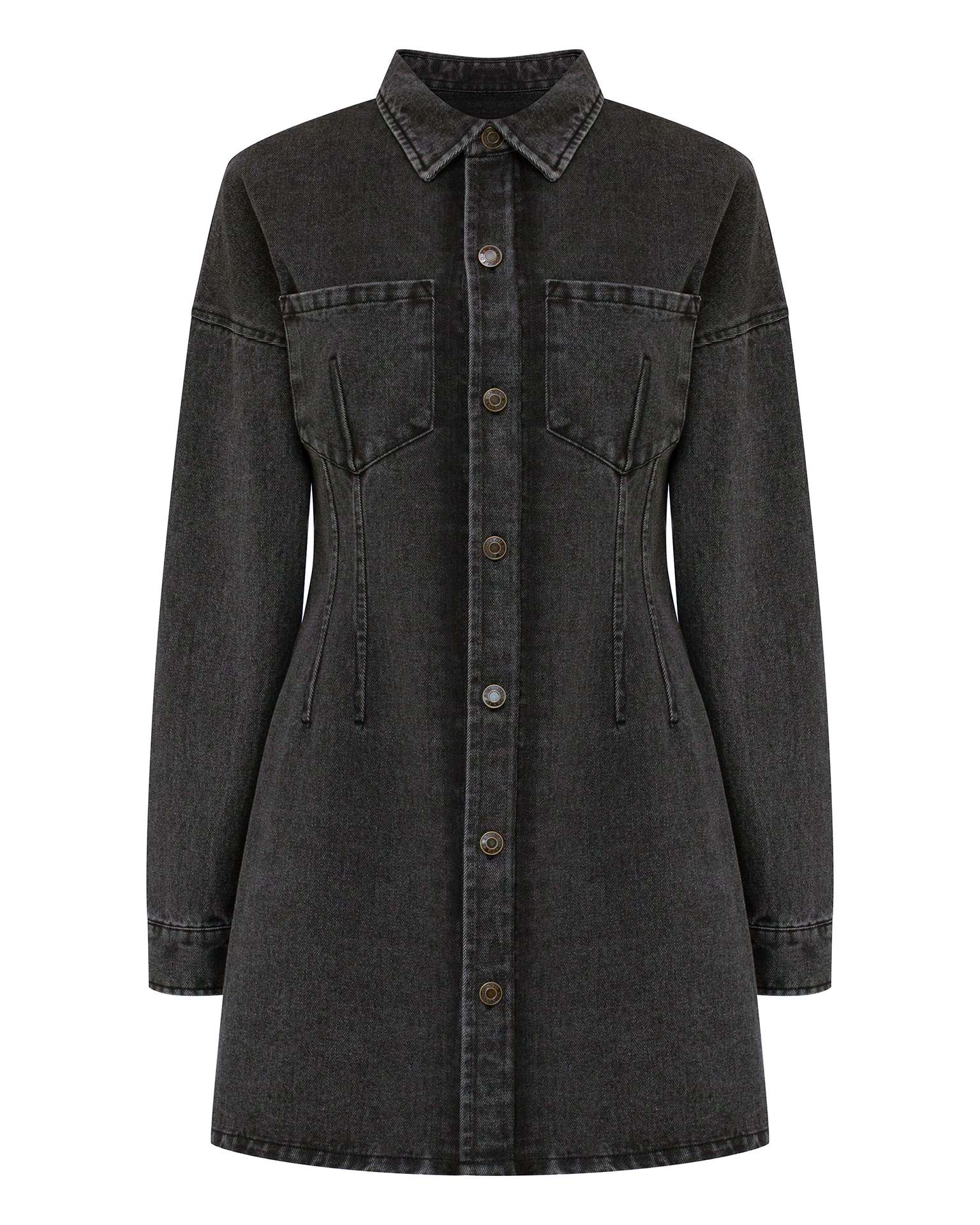 Джинсовое платье 8