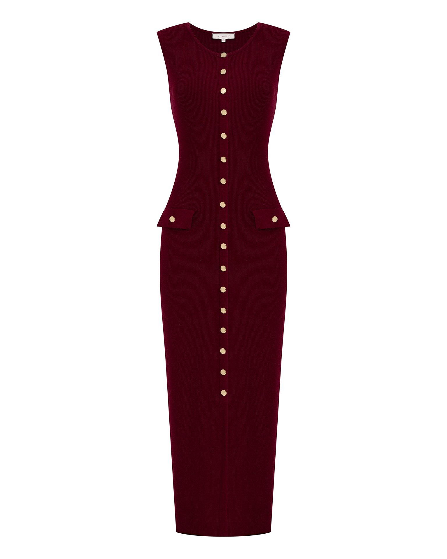 Sleeveless midi dress 6