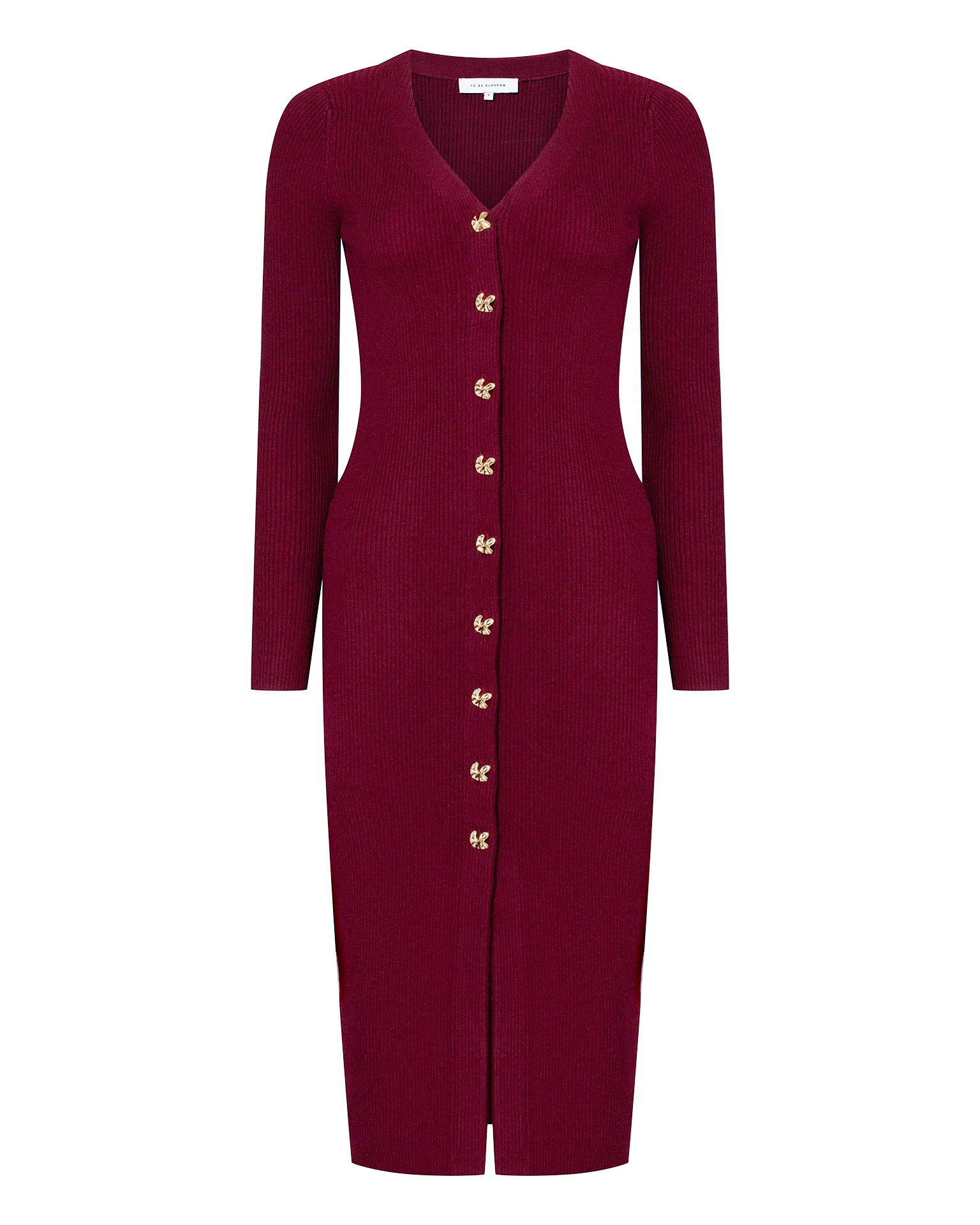 Трикотажное платье 1