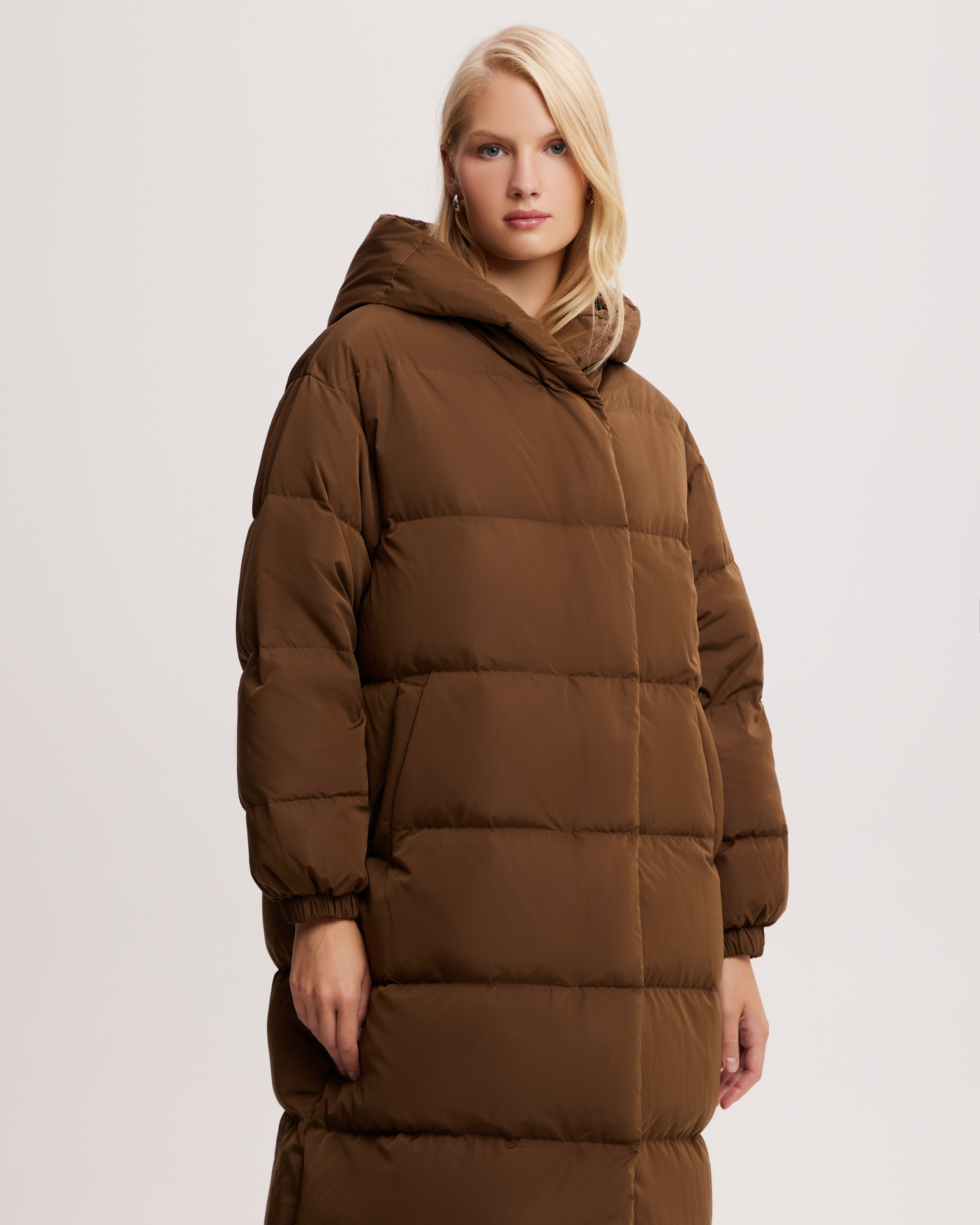 Стеганый пуховик 5