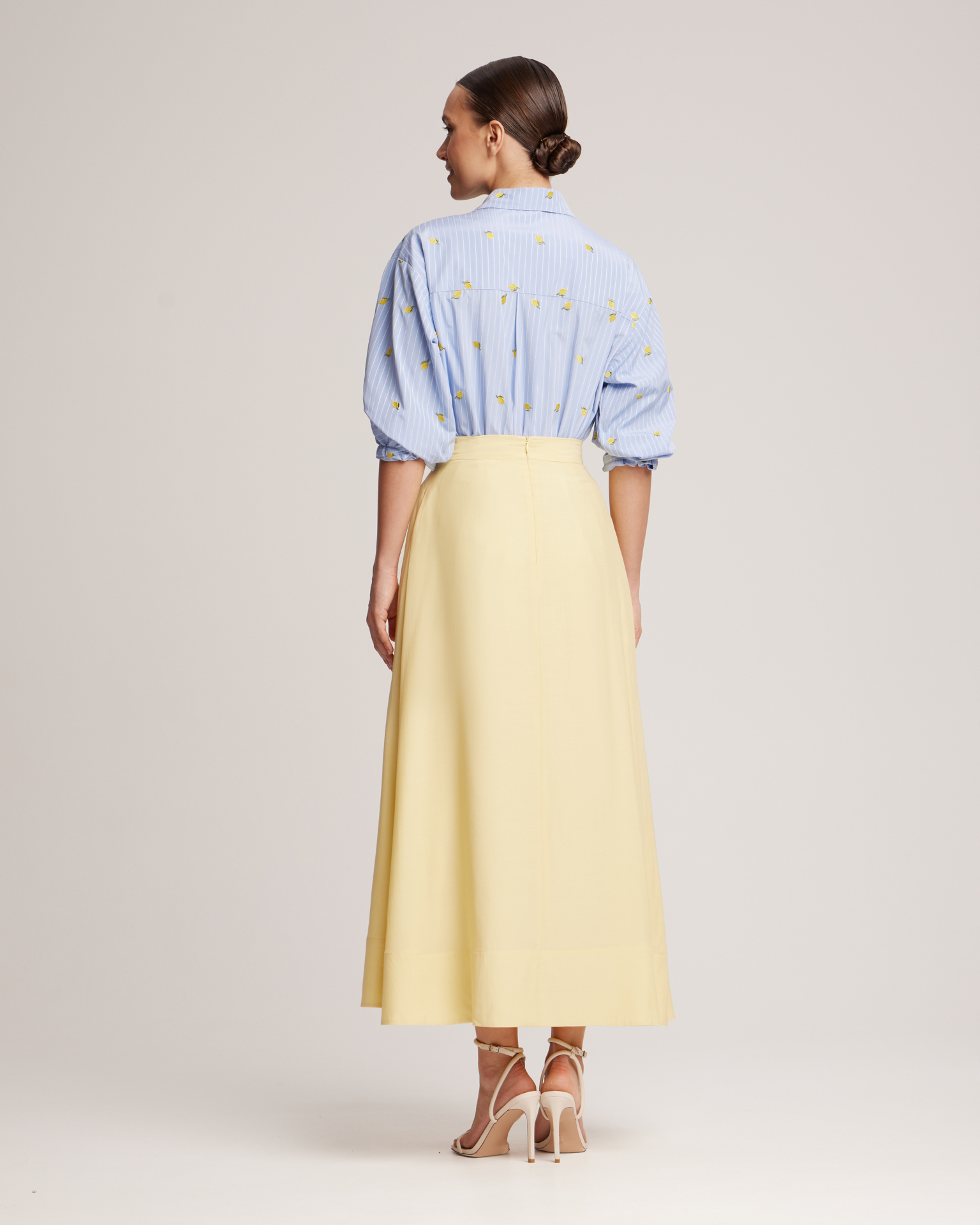 Юбка струящаяся миди 3