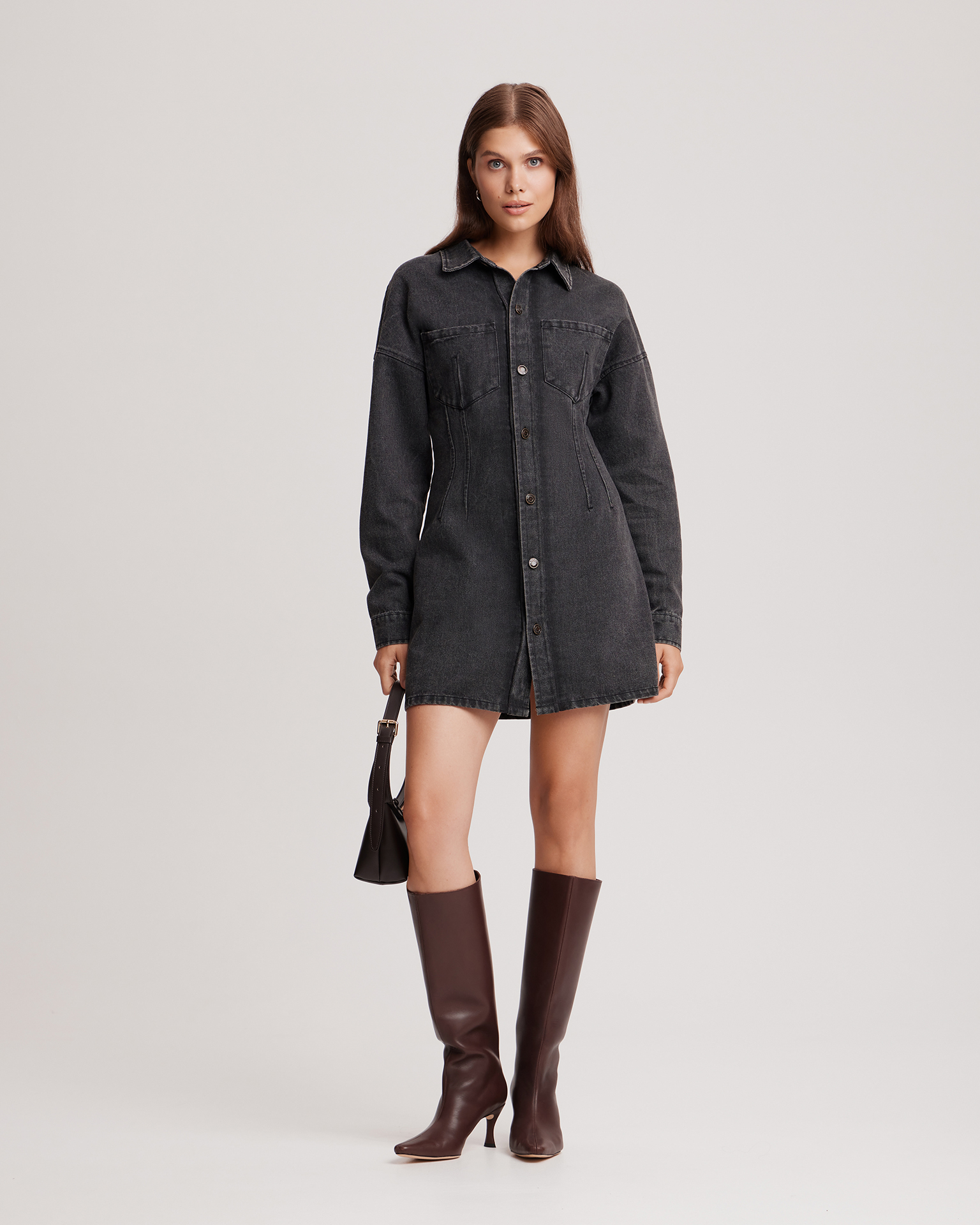 Джинсовое платье 3