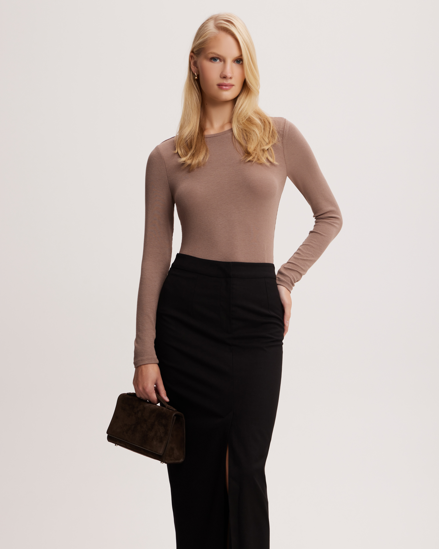 Прилегающий лонгслив 2