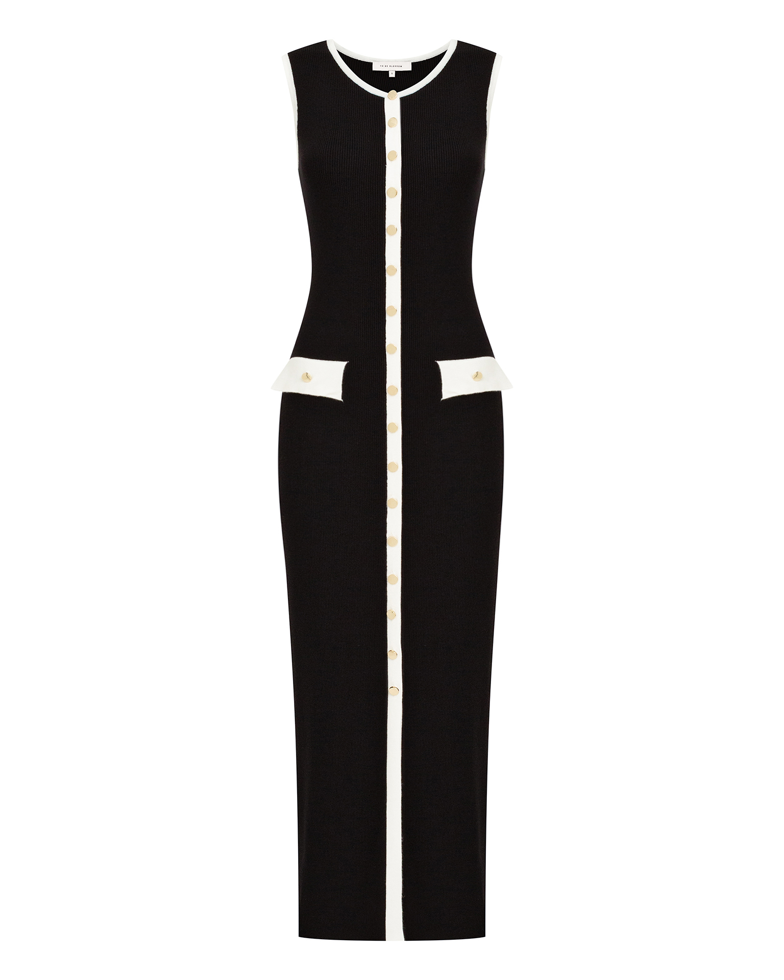 Sleeveless midi dress 6