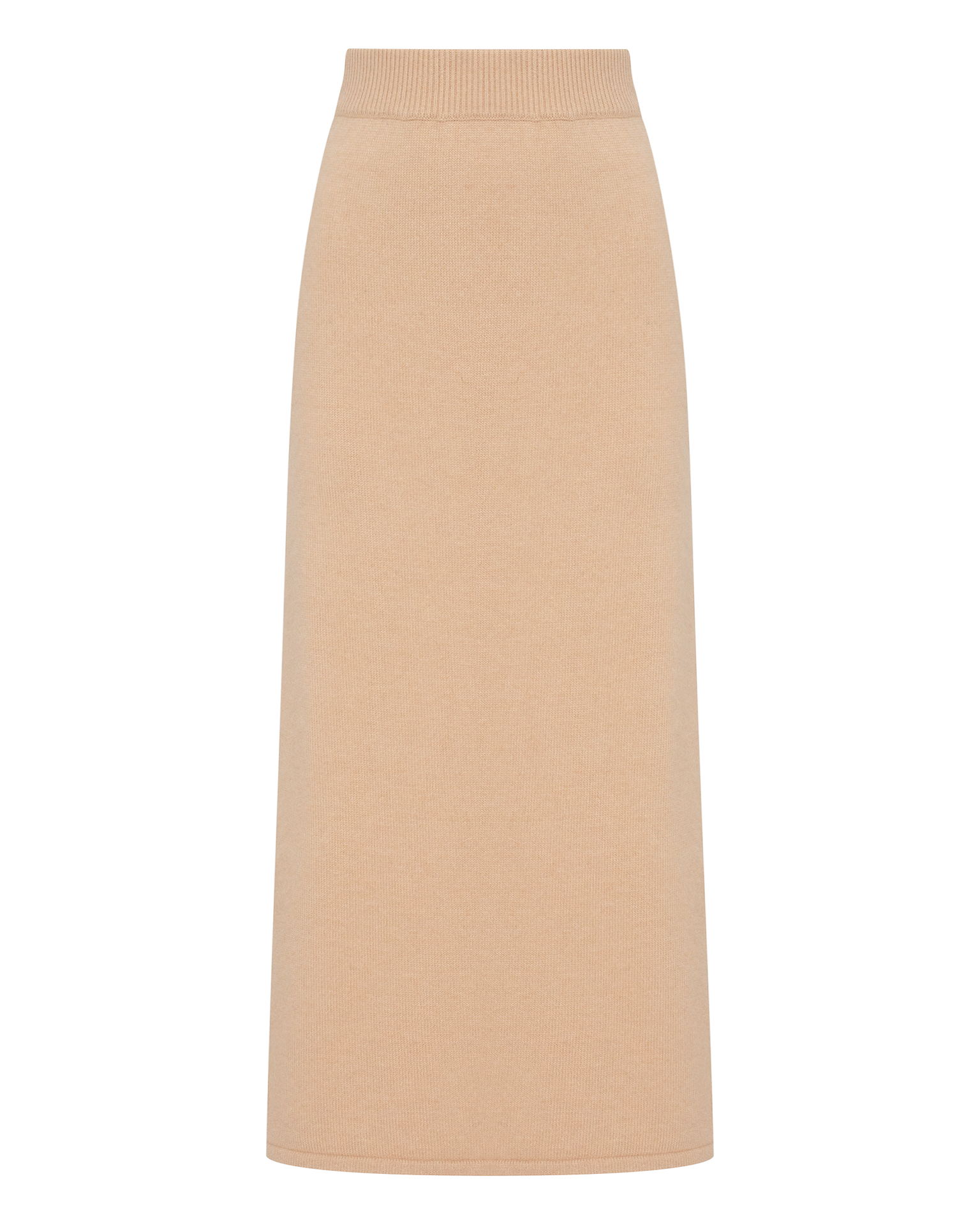Angora midi skirt, Beige
