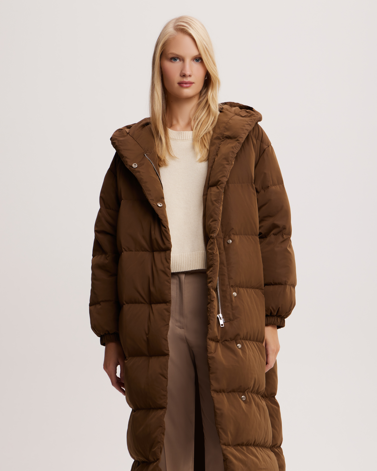 Стеганый пуховик 2