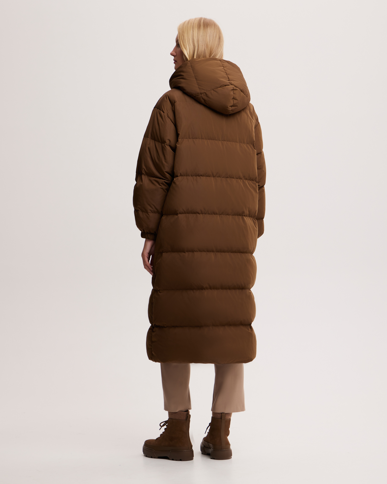 Стеганый пуховик 3