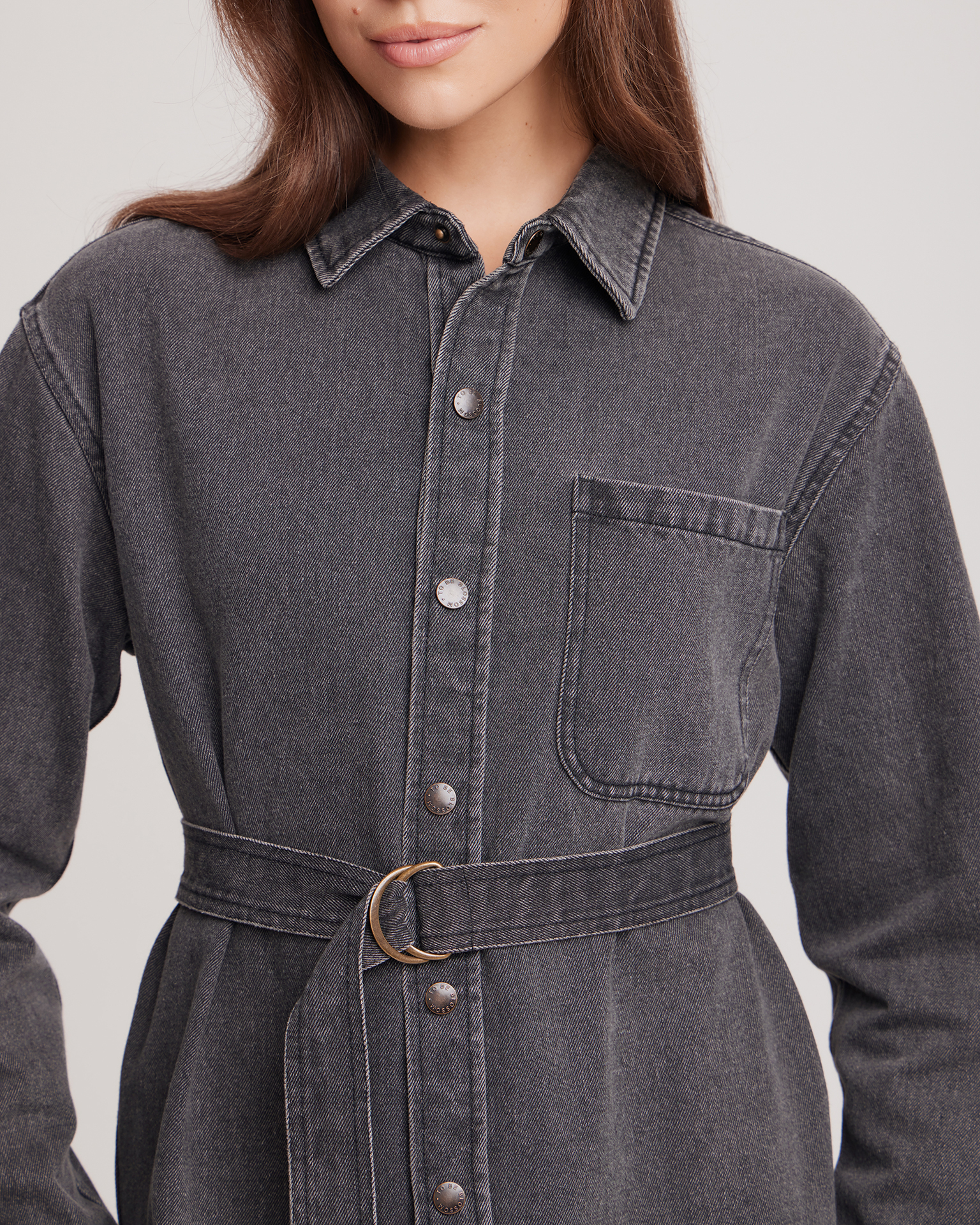 Джинсовое платье 7