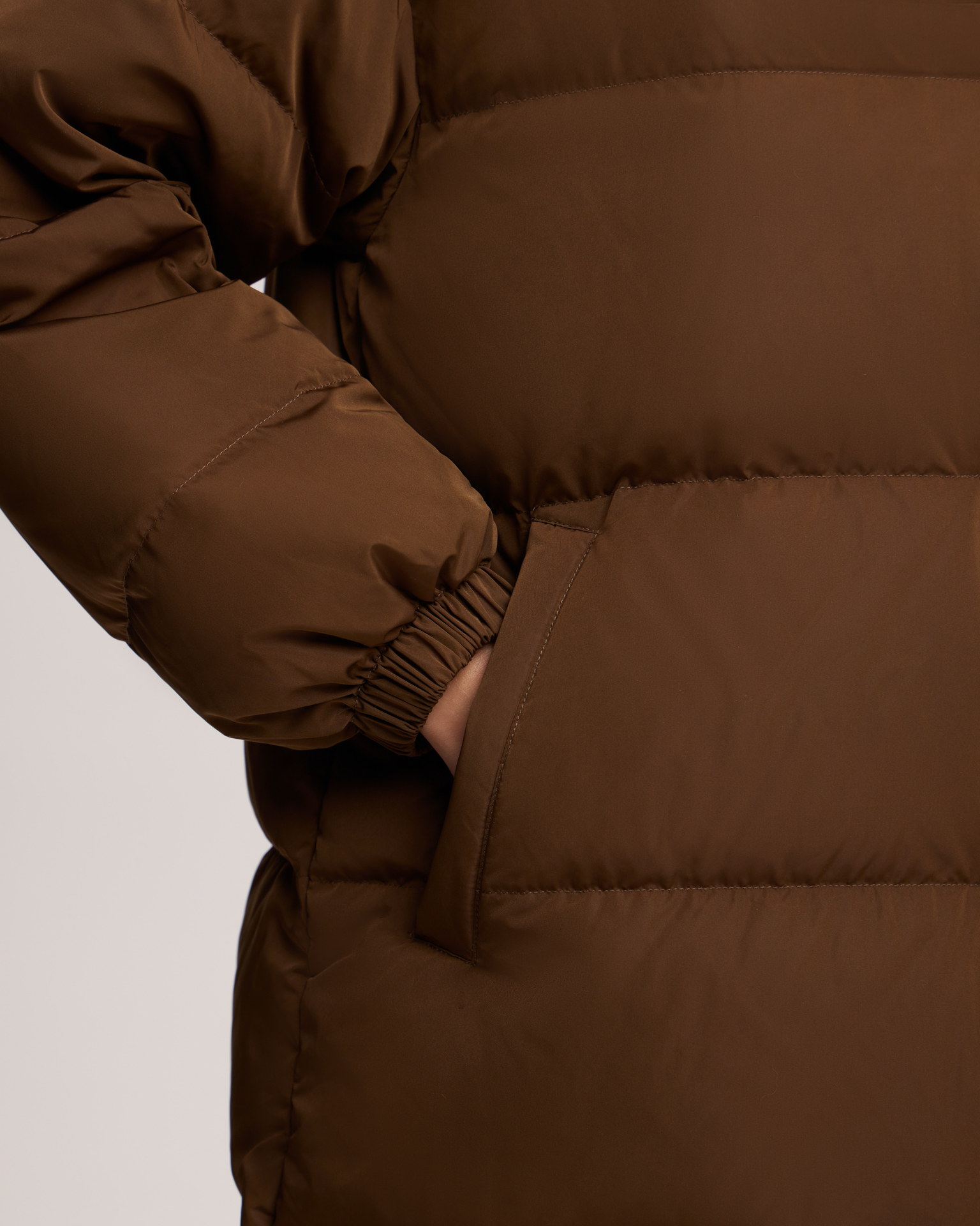 Стеганый пуховик 8