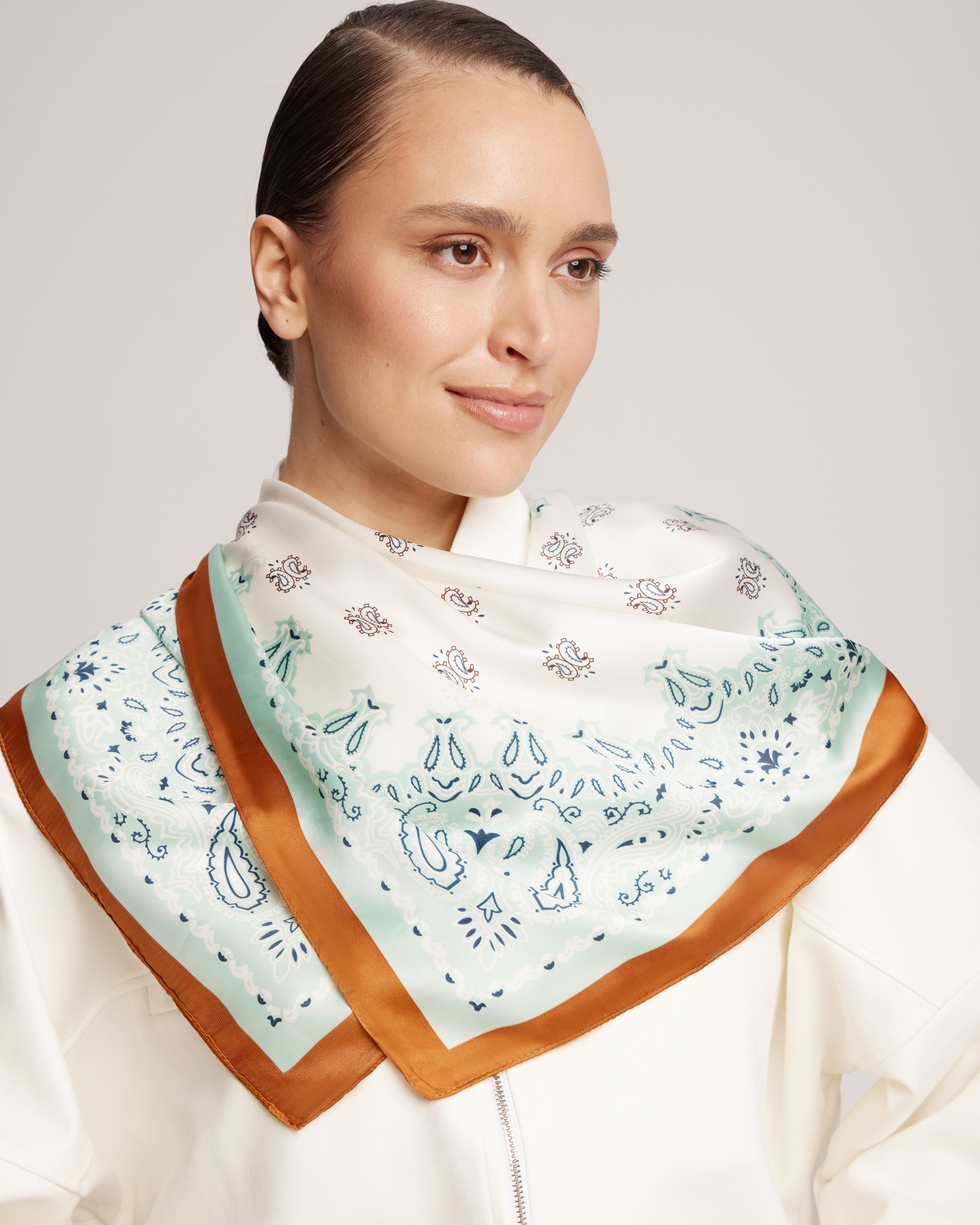 Платок с принтом 1